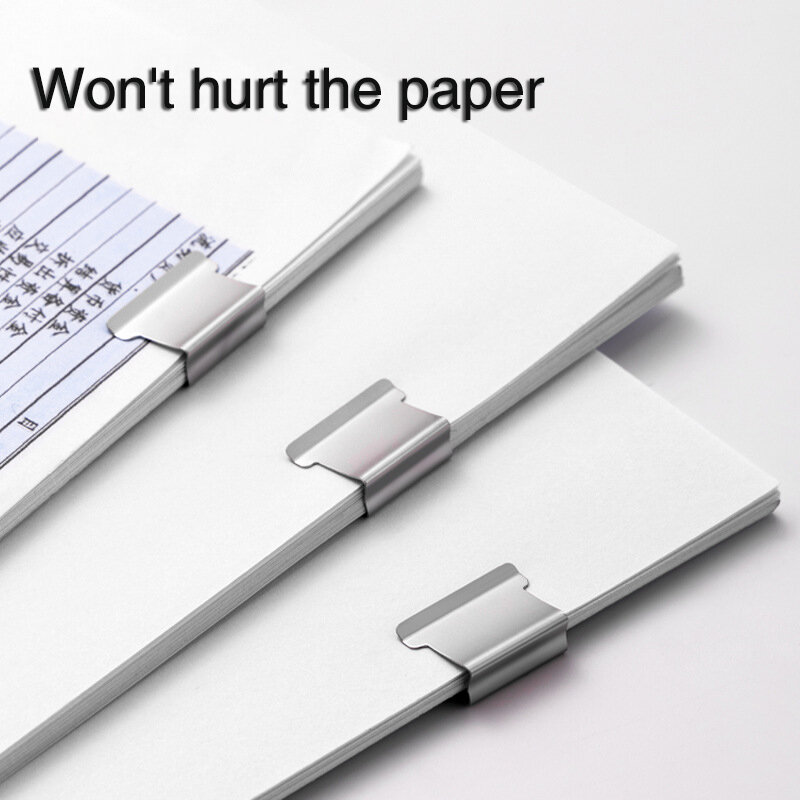 Продвинутый степлер толкатель удерживает 40 листов бумаги 50 шт. толкатель зажимы не наносит вреда бумаге зажим для бумаги скобка бумаги Новые