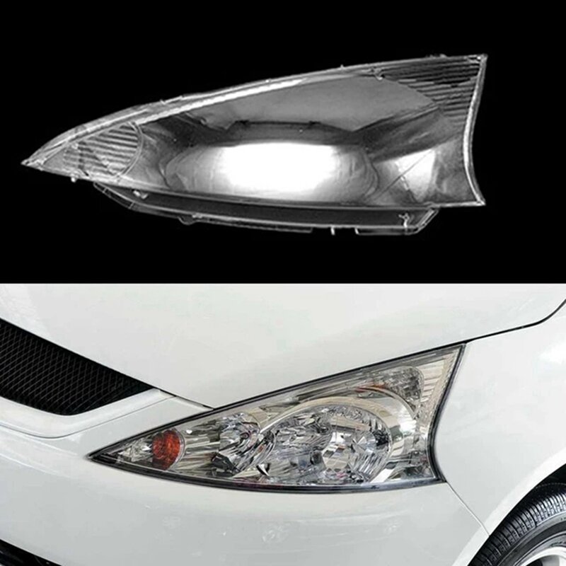 Крышка передней фары для Mitsubishi Grandis 2009-2015, прозрачная крышка головного света, детали для замены