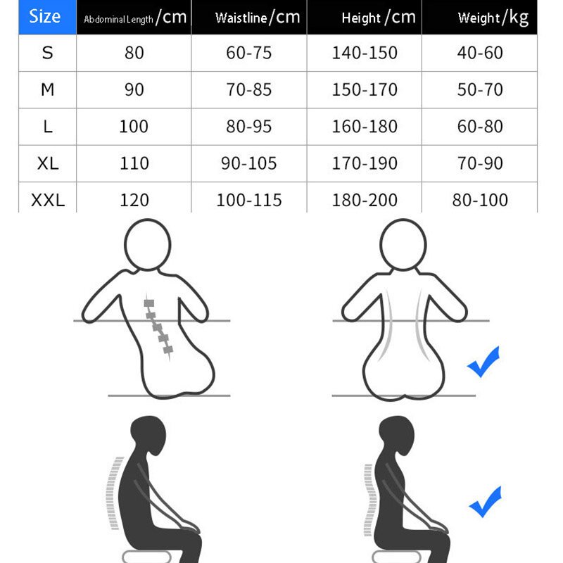 Cinturón de corrección de espalda para hombres y mujeres, alta calidad, corrección de postura sentado, cintura Invisible de hombro ajustable, nuevo