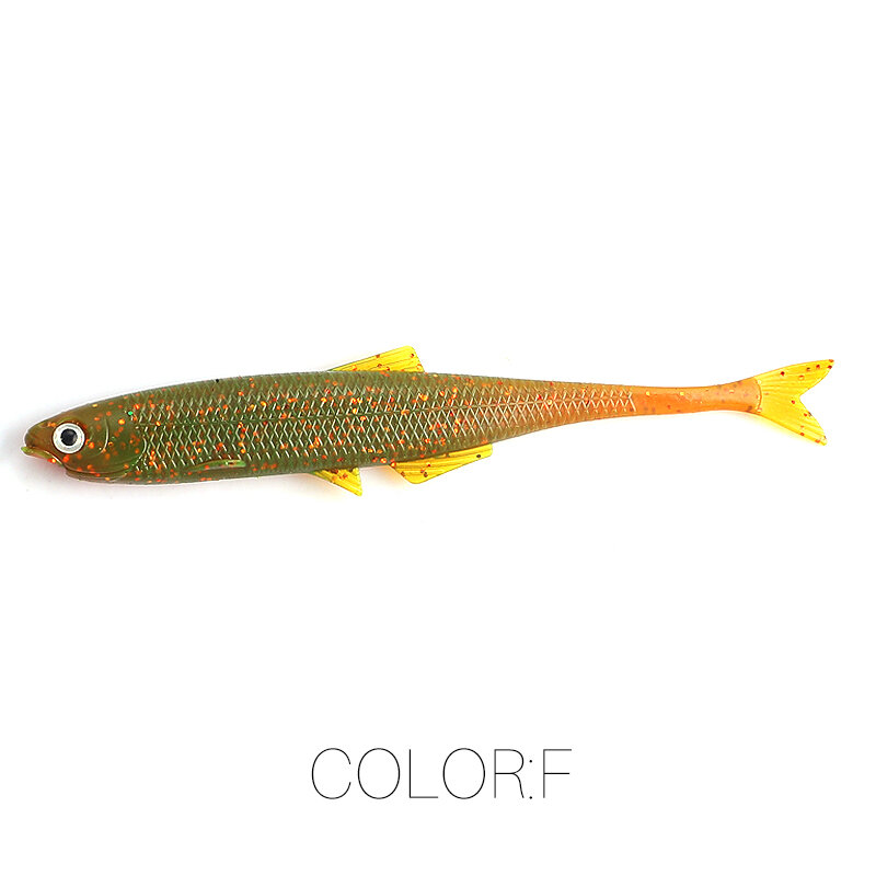 2023 Supercontinent leanness ShadTeez 6cm/8cm Pike Zander Predator Fishing 3d eyes Soft lure Fishing lures
