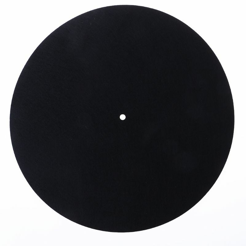 Felt Turntable Platter Mat for LP Vinyl Record Turntable Mats Repair Parts Dropship
