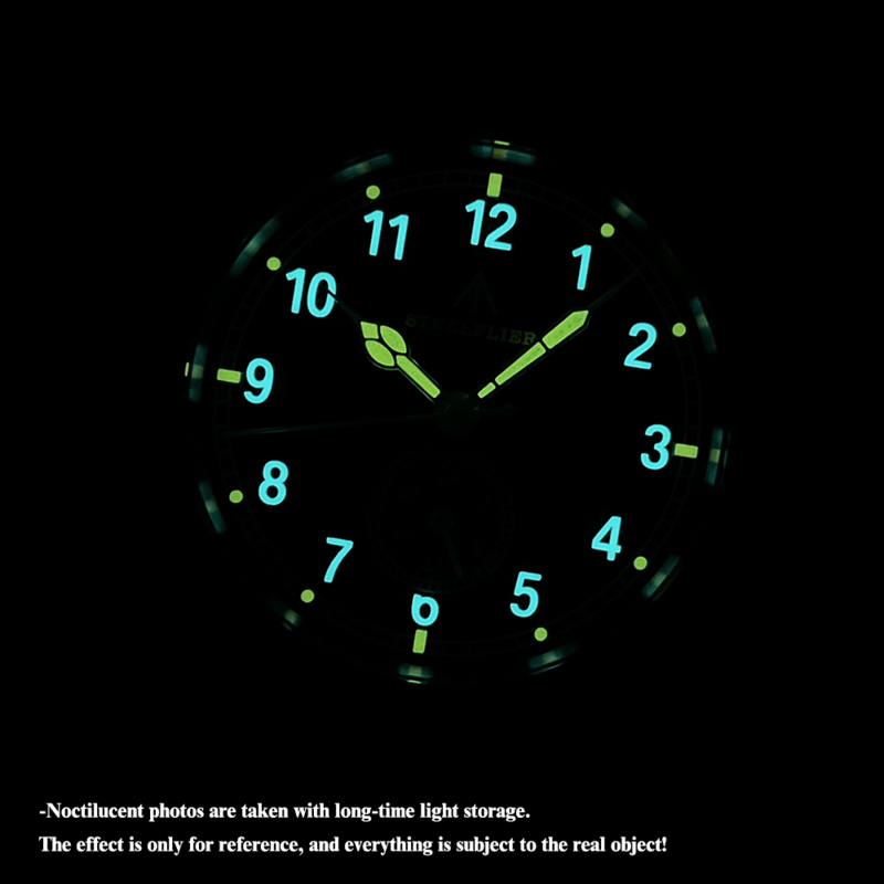 Steelflier นาฬิกา SF746S อย่างเป็นทางการ, นาฬิกาแซฟไฟร์กระจก VH60การเคลื่อนไหวเรืองแสง20Bar กันน้ำนาฬิกาข้อมือควอทซ์วินเทจ
