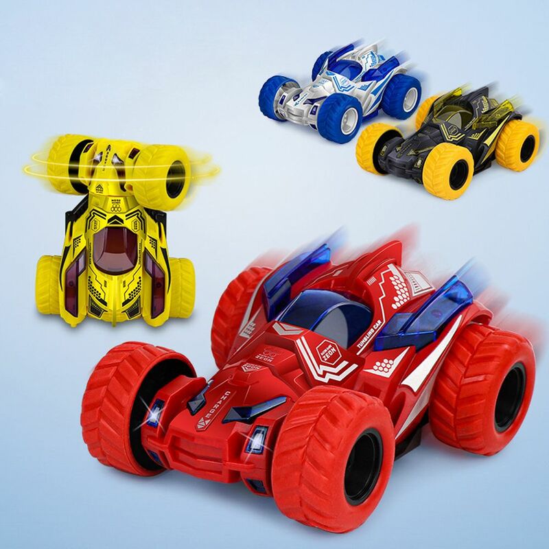 Odporność na upadek dzieci daje zabawki do zderzenia samochód bezwładnościowy dziecięcy zabawkowy samochód dwustronnego pojazd zabawka modelu samochodu