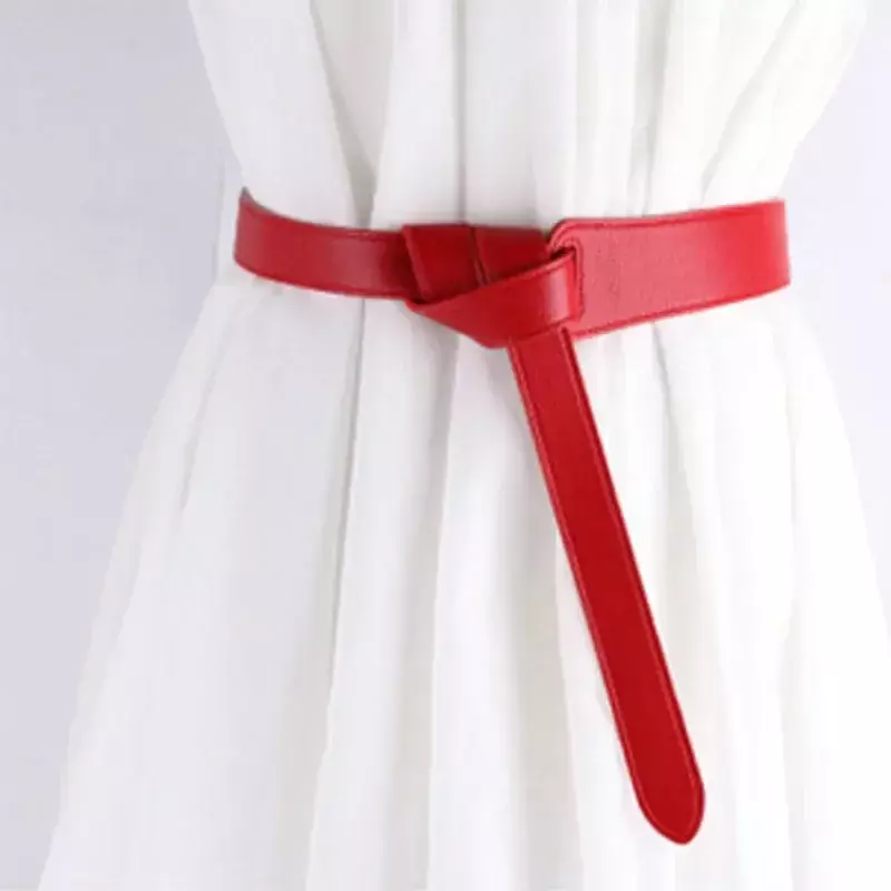 2022 cintura di design a corsetto largo per le donne cravatta femminile Obi cintura nera marrone fiocco cinture per il tempo libero per le signore abito da sposa soprabito
