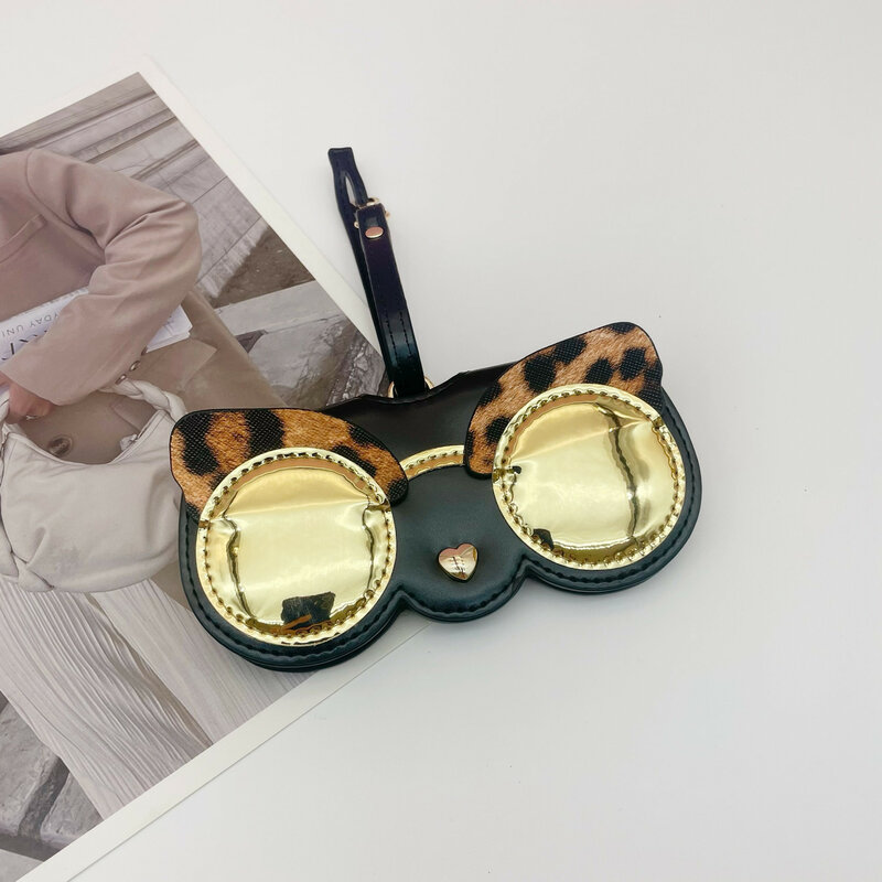 2024 휴대용 안경 보호 커버 보관 가방, 여행용 걸이식 선글라스 파우치, 신제품