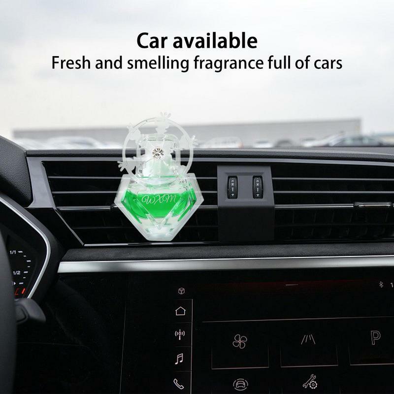 Car Diffuser Air Freshener Rotating Windmill Vent Clip Aroma Diffuser Car Fresheners Ornament Refresheners Aromatherapy Diffuser
