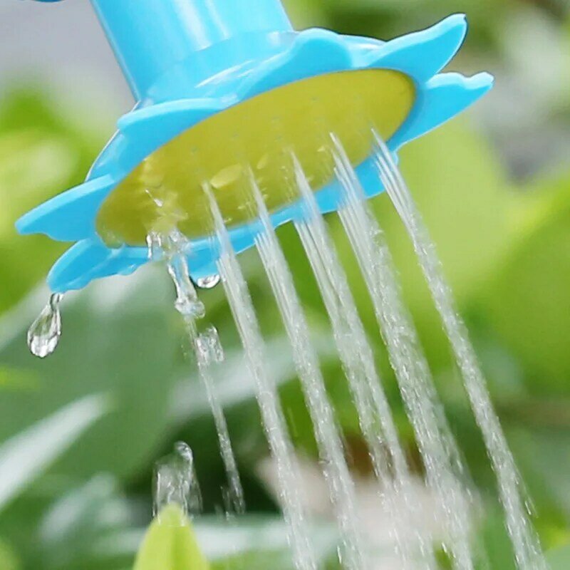 รดน้ำ Sprinkler กระบอกน้ำพลาสติกหัวฉีดสายยางดอกไม้ Waterer Supplie สวนเครื่องมือใช้ในบ้านพกพากระถางต้นไม้2In1