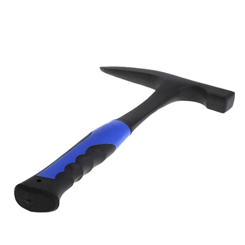 Multifunctional Pointed Geological Exploration Hammer Shock Absorbing Grip Geological Exploration Hammer Size Approx: 28.5X17cm