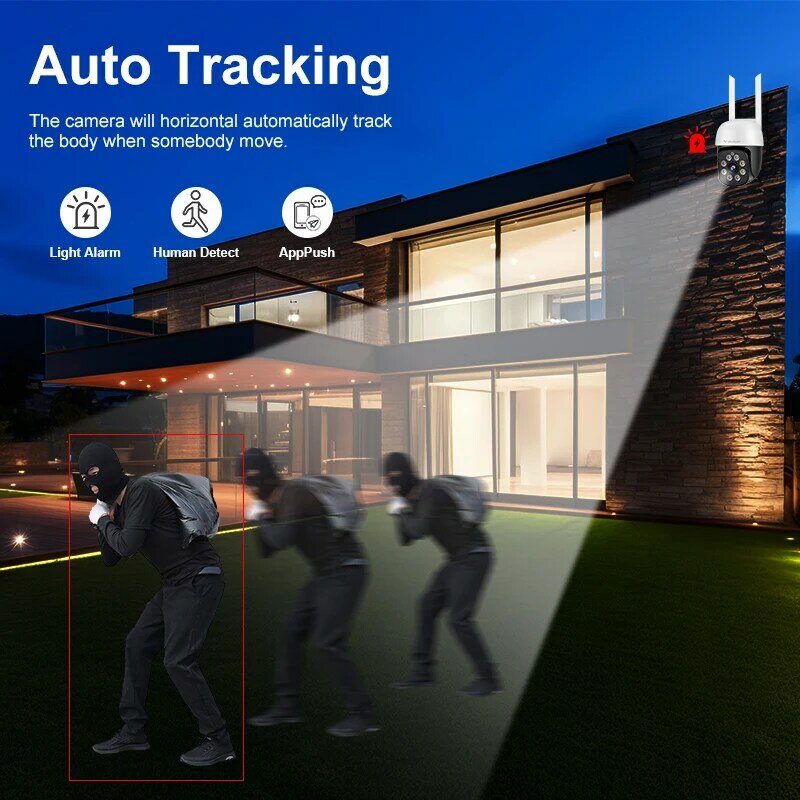 Vstarcam 1080p ptz wifi kamera ai menschliche erkennung auto tracking cctv video überwachungs kamera wifi sicherheit ip kamera