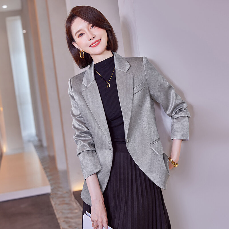 UNXX High-End Formal Suit Women Autumn Fashion Temperament Slim Small Suit Professional Casual Suit Jacket Work Clothes Hot Sale