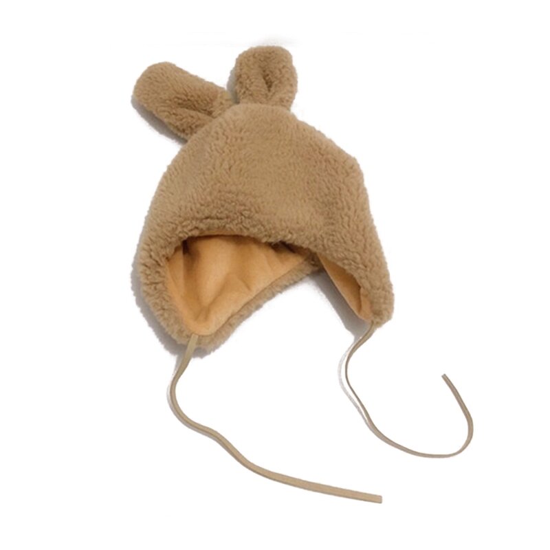 Зимняя детская шапка для малышей, детская утепленная шапка, милая шапка с 3D рисунком для защиты ушей
