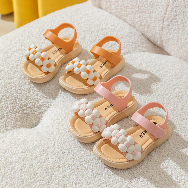 2024 nowych kapci dziecięcych letnich dziewczynek i chłopców w łazience w domu antypoślizgowe buty na plażę z miękkimi podeszwami sandały niemowlęce