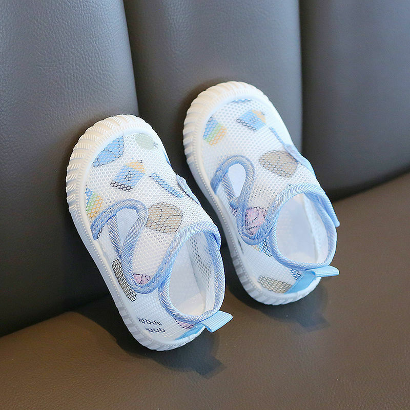 Sandalias antideslizantes para bebés de 0 a 3 años, sandalias transpirables con suelas suaves, Verano