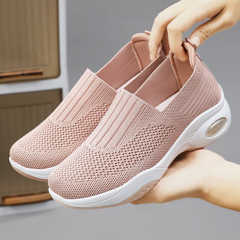 Antypoślizgowe Casual płaskie mokasyny dla kobiet gruba podeszwa wsuwane obuwie miękkie wygodne buty odporne na zużycie damskie sneakersy