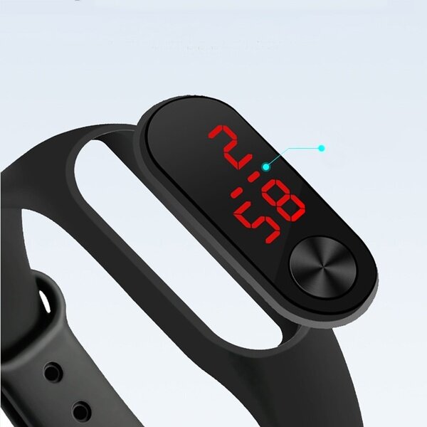Sports Waterproof LED Display Unisex Watch New Fashion Watches Electronic Wristwatch Kids Men Women Outdoor