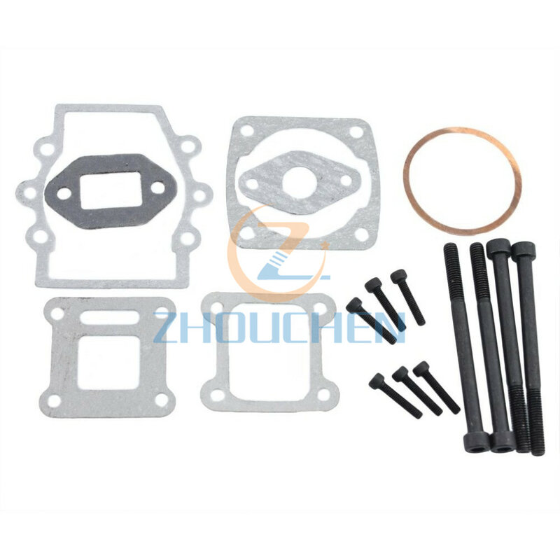 cylinder head Gasket kit mounting nut for 2-stroke joint 43cc 47cc49cc pocket bike Mini Bicycle