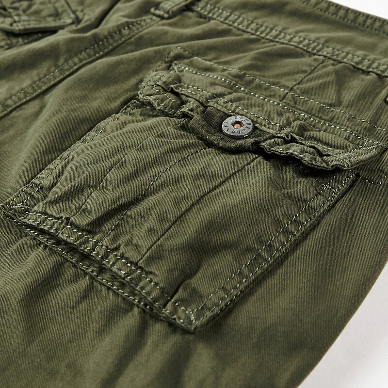 Modne letnie bawełniane szorty Cargo męskie na co dzień prosta luźna, workowata odzież Boardshorts Streetwear Tactical Shot