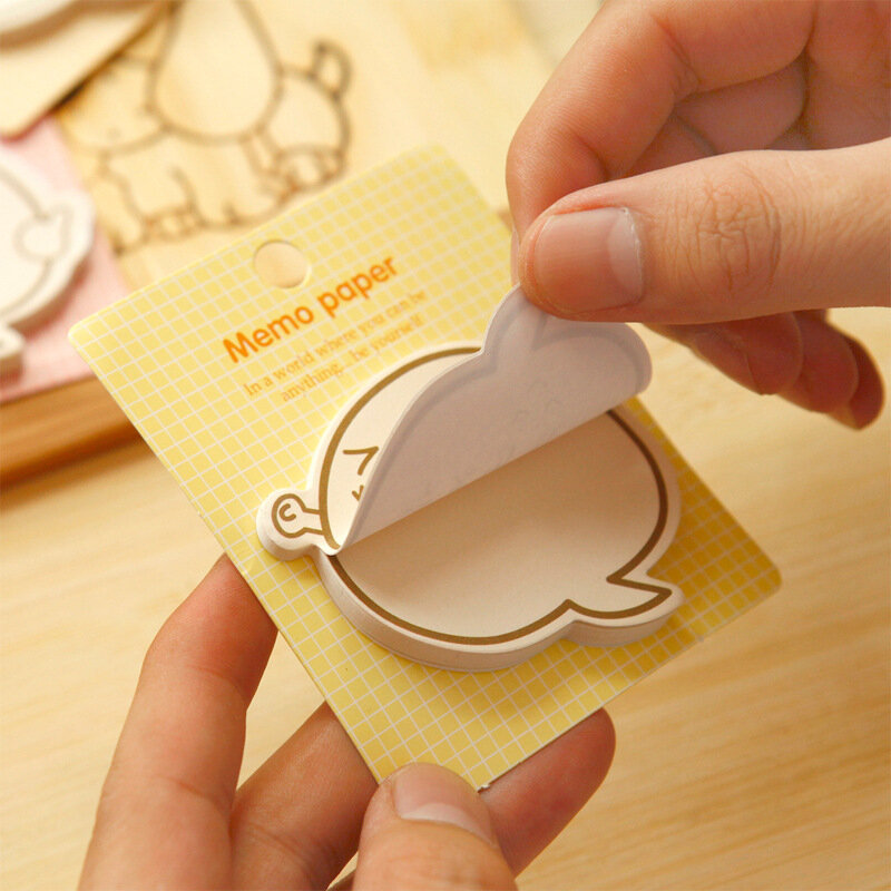 T Dichen Stationery Creative Cartoon Expressions inspirational N Times Cute Postit Notes messaggio Notes Notebook