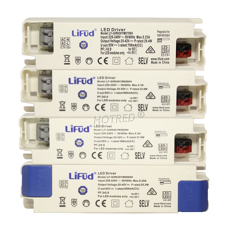 Lifud-sterownik LED LF-GIRxxxYM 25-42V, 800ma, 900mA, 1000ma, 1050ma, 1200ma, 1300ma, 1400ma, 1500ma, 40-60W, zasilacz LED, transformator