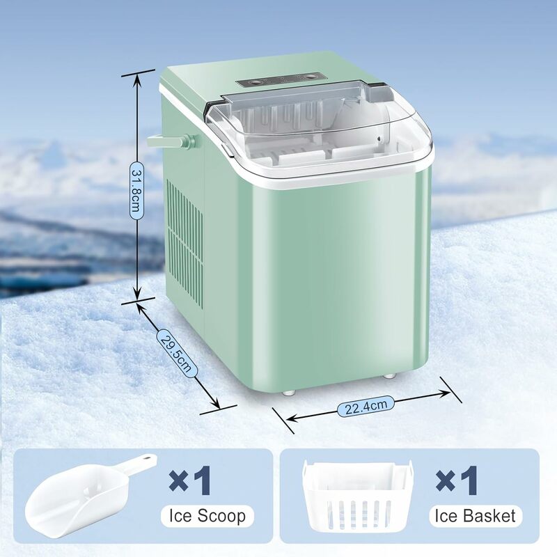 휴대용 제빙기 조리대, 휴대용 제빙기, 가정용 주방 바 파티 캠핑용 아이스 큐브, 2 가지 크기