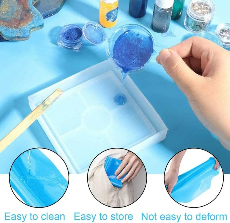 Extra Large Silicone Mat for Crafts Epoxy Resin Jewelry Casting Premium Silicone Placemat Nonslip Nonstick Countertop Protector