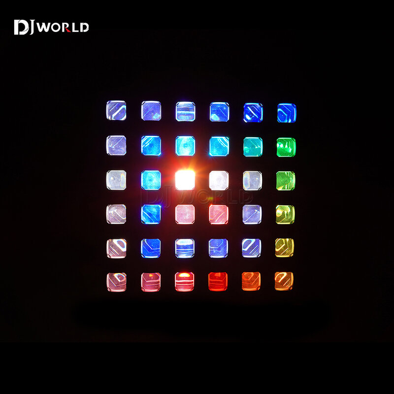 DJWORLD-Faisceau lumineux matriciel à LED, 36x10W, RGBW, 4 en 1, éclairage à effet de scène pour DJ Chang, fête, danse, bar, mariage