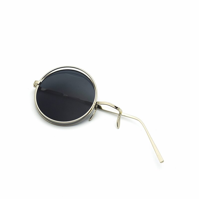 Anime Cos Glass Retro Monocle Glasses Fashion Sunglasses Props for For Men For Women Unisex