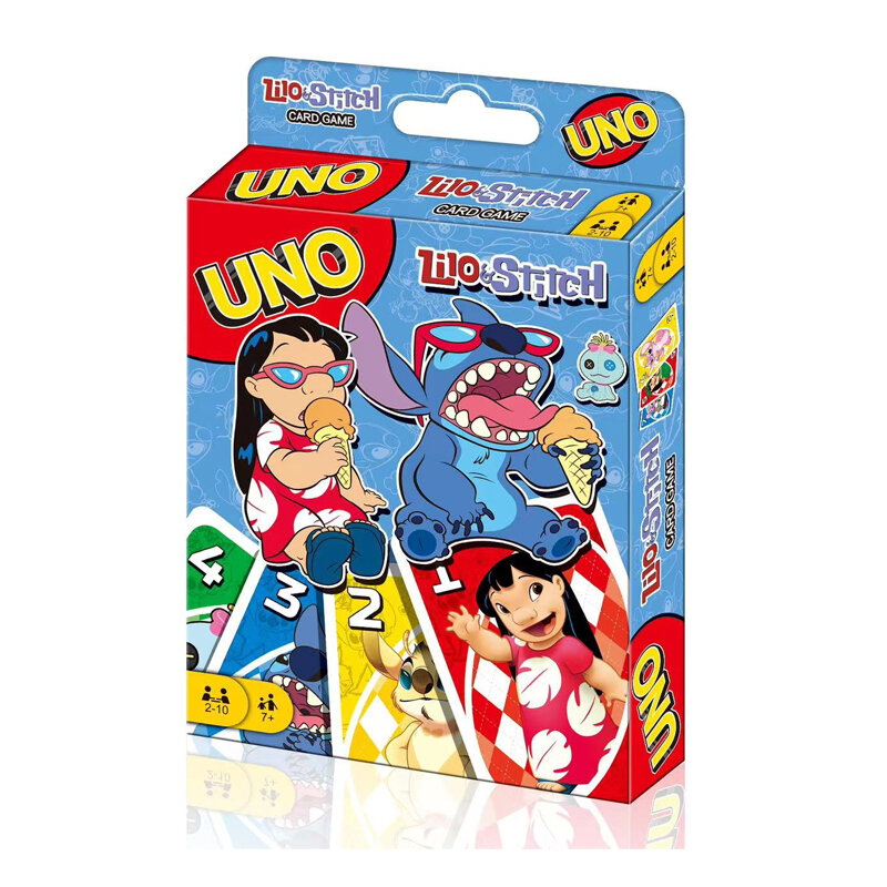 Mattel Games UNO Hello Kitty Card Game for Family Night Featuring Tv Show Themed Graphics and a Special Rule for 2-10 Players