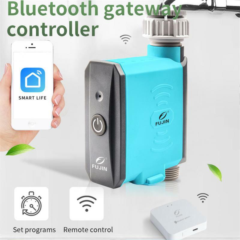 Tuya Garden Watering Timer For Drip Irrigation Wifi Irrigation Automatic Watering System Temperature And Humidity Controller BT