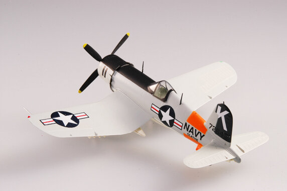 Easymodel 37240 1/72 Corsair Fighter Kansas Coast Guard 1956 Assembled Finished Military Static Plastic Model Collection or Gift