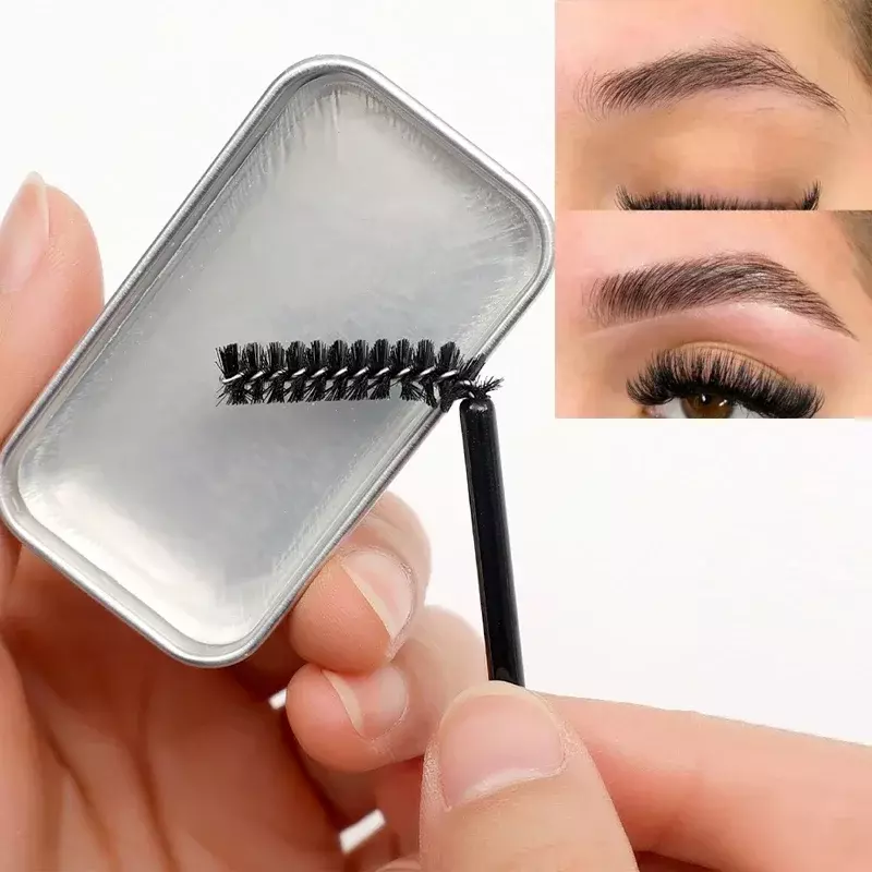 Waterproof Eyebrow Styling Gel Brows Wax Sculpt Soap Long-Lasting 3D Wild Brow Styling Quick Drying Easy To Wear Eyebrow Makeup
