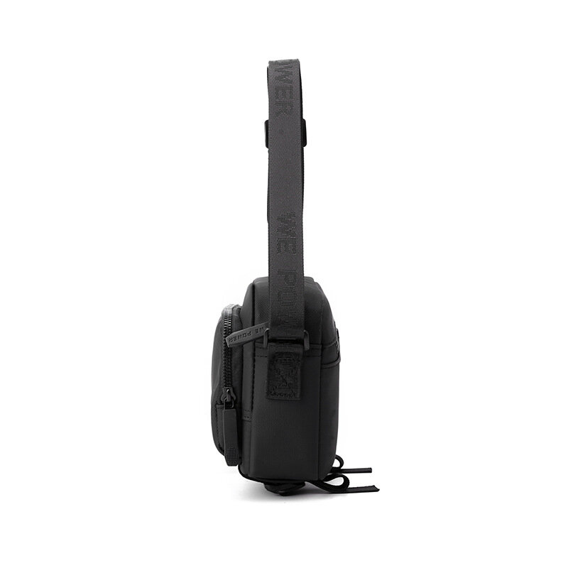 Модная мужская маленькая сумка-слинг через плечо, повседневный водонепроницаемый нейлоновый поясной кошелек для телефона в стиле милитари, мужские мессенджеры через плечо
