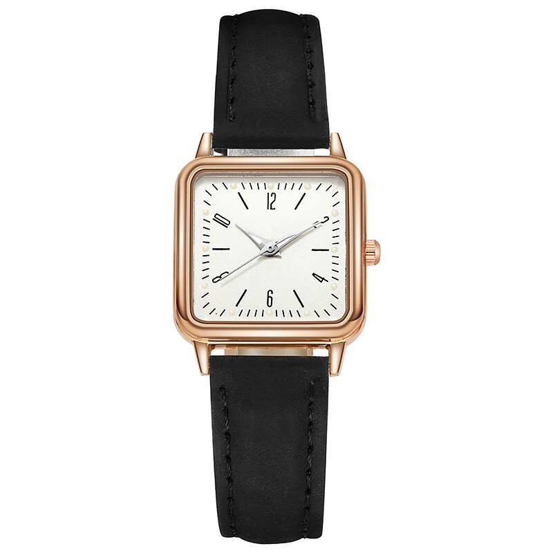 Luksusowy Design kobiety oglądają świetlisty ręcznie nakręcany skórzany zegarek Reloj Mujer Часы Женские 2022 Тренд Reloj Mujer Elegante