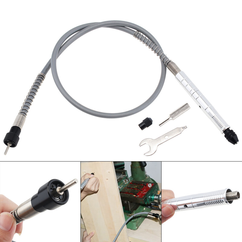 Verlängerung werkzeug für Rotations schleifer mit flexibler Welle, flexibles Bohr verlängerung kabel für rotierende elektrische Schleif maschinen