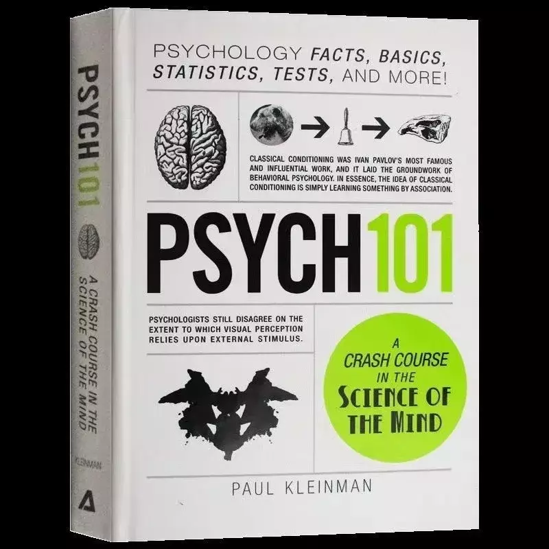 心の中でのクラッシュスカウト、人気の国際参照、英語の本、psych 101 by pulkleinman