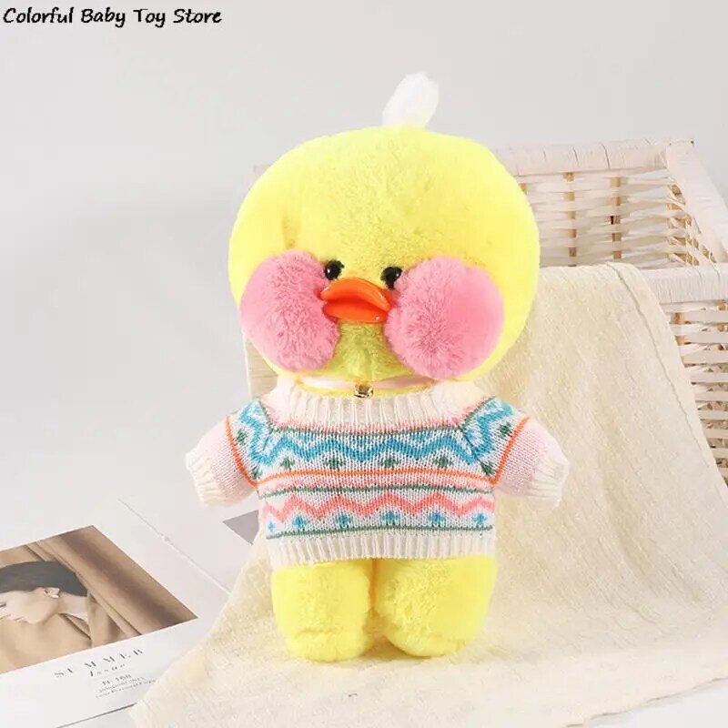 Słodkie pluszowa lalka kaczki miś ubrania dla lalek sweter śliczne kaczki zabawki kaczki ubrania ze zwierzętami akcesoria odzieżowe