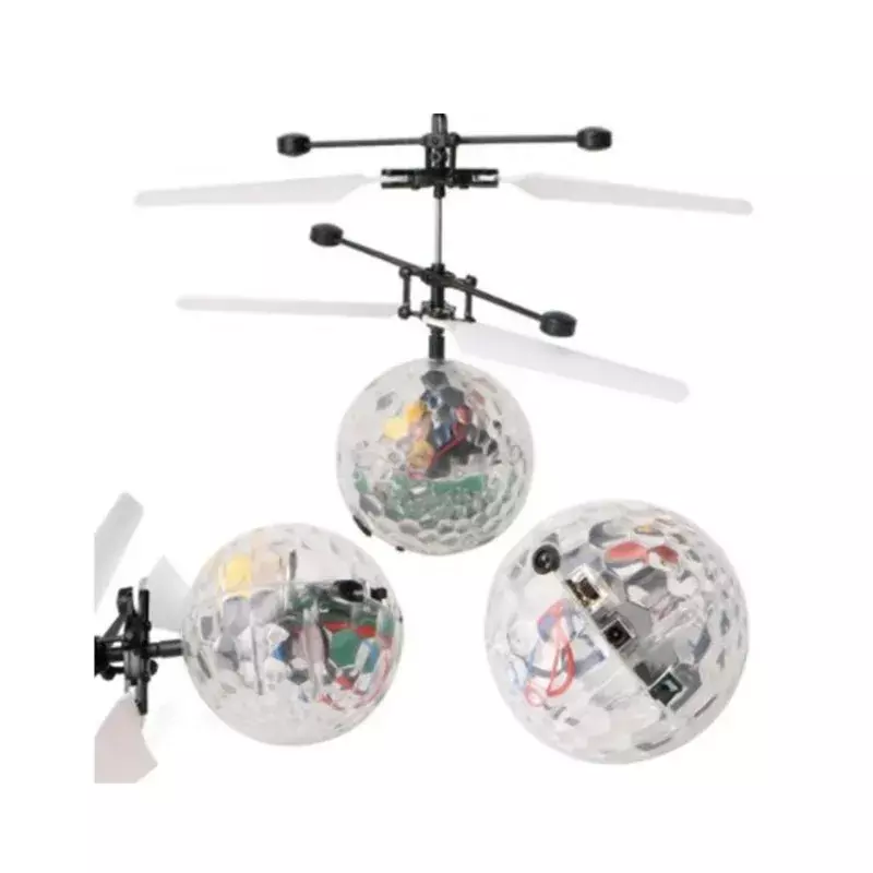 Colorful Crystal Ball Mini Drone Shinning LED RC drone Fly Ball Helicopter Light Induction dron Quadcopter Aircraft kids toys