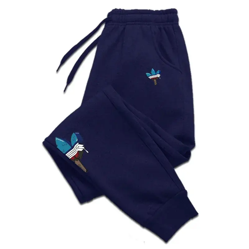 Spodnie na cztery pory roku Nowe męskie i damskie spodnie sportowe z elastyczną talią na świeżym powietrzu Moda Wszystko Casualowe spodnie do joggingu 2024