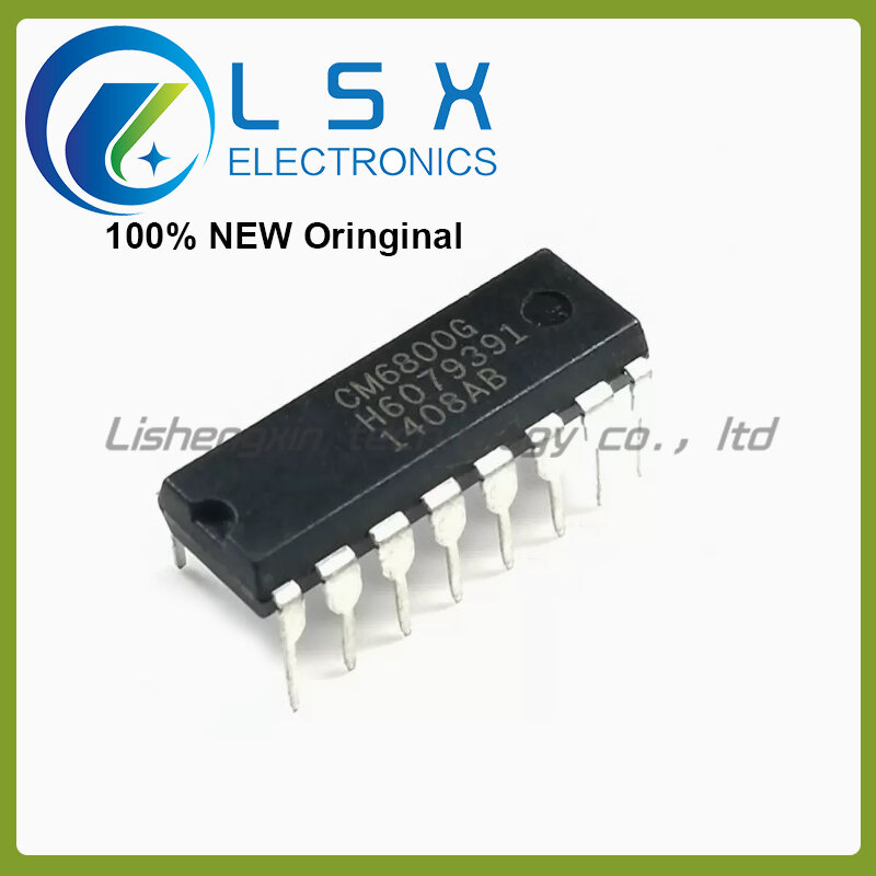 10 stücke cm6800g cm6800ag dip16 cm6800i cm6800 lcd power management chip integrierter ic chip