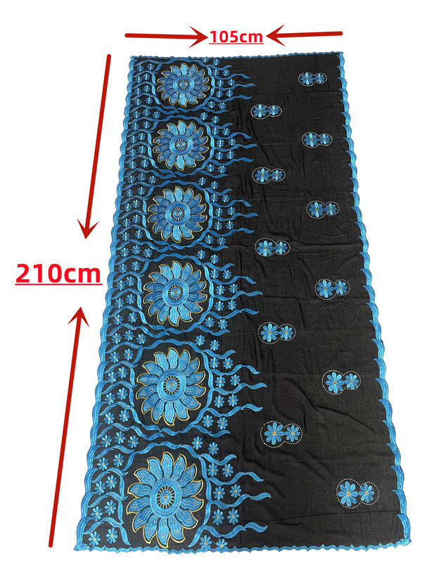 Lenço de algodão macio para mulheres muçulmanas, lenço de diamante bordado, Dubai e bandana islâmica, alta qualidade, novo, 2022