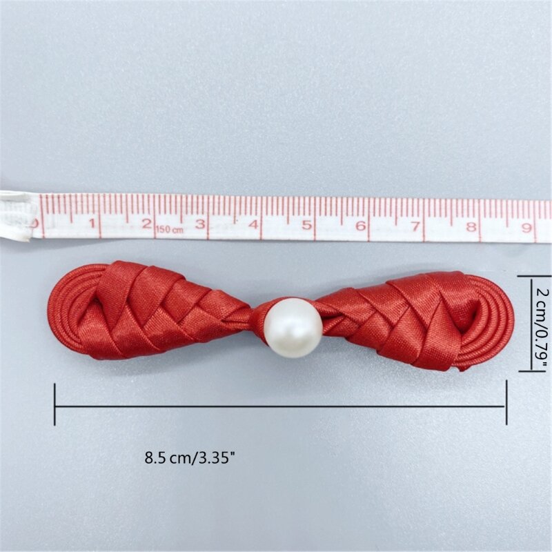 Chiusura con bottoni a forma rana Cheongsam Elementi fissaggio per cucire per cappotto maglione Accessori artigianali