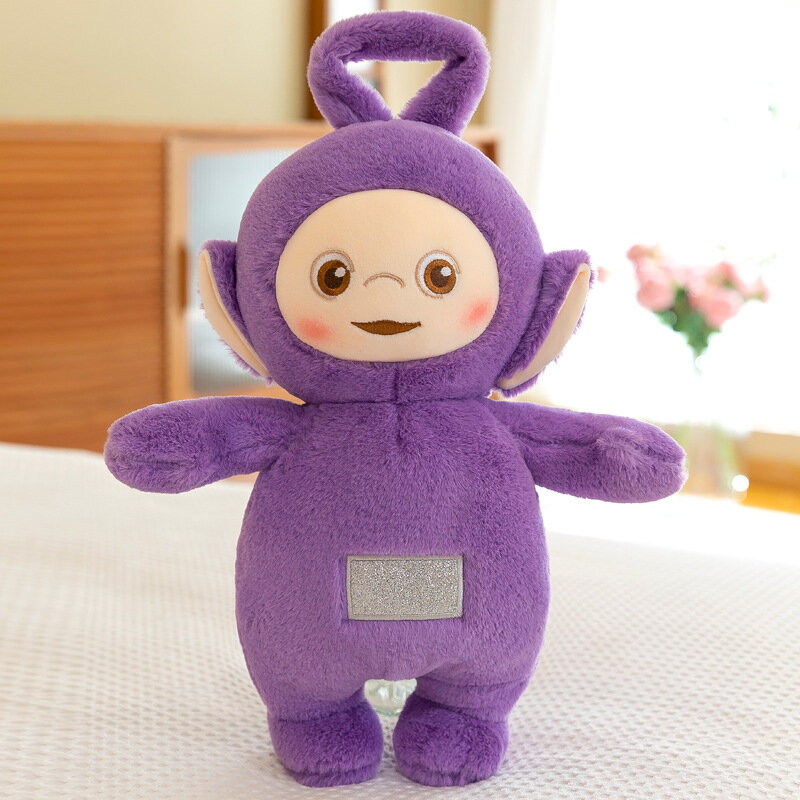 Anime Cartoon teletubisie pluszowa lalka moda Anime teletubisie lalka dla dzieci kojąca poduszka kolekcja zabawek prezent dla przyjaciół