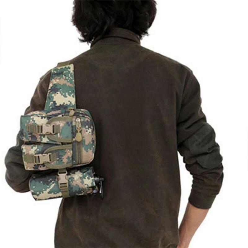 남성 전술 캐주얼 방수 파우치 허리 가방 팩, 야외 군사 물병 전화 사냥 등산 캠핑 벨트 가방