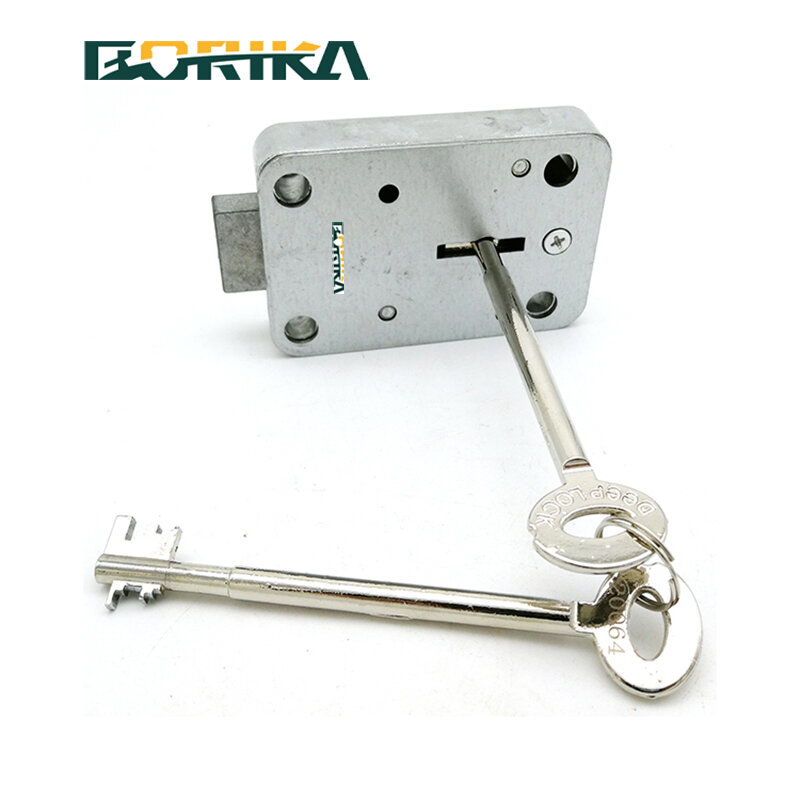 Chave Mecânica Safe Lock, Tubular Double Bit Key, 120mm, China Fabricação