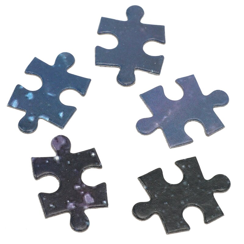 Puzzle Jigsaw fantasi langit berbintang 1000 bagian teka-teki dekompresi dewasa 1000 bagian mainan Puzzle definisi tinggi kayu