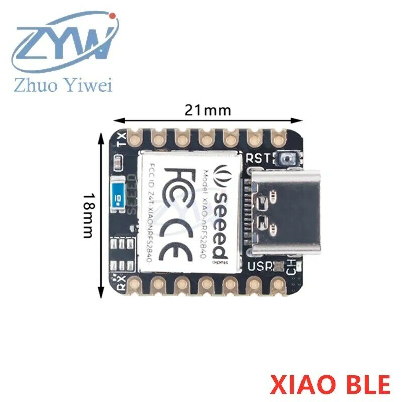 Модуль макетной платы Seeeduino XIAO, совместимый с Bluetooth, BLE 5,0 nRF52840 SENSE, для микроконтроллера Arduino Nano/uno Arm