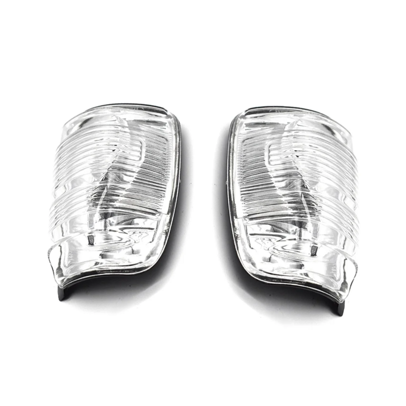 1 Paar Witte Deur Buitenspiegel Indicator Achteruitkijkrand Lichten Voor Ford Transit Mk8 2014-2019 BK31-13B381-AB BK31-13B382-AB