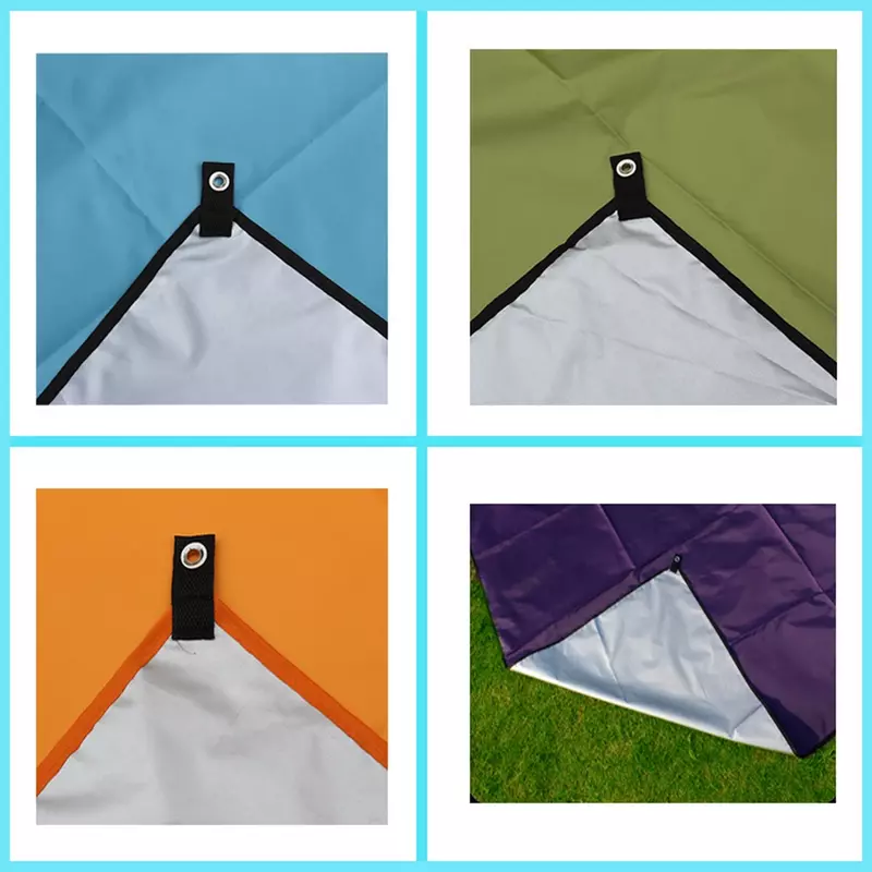 Новое сверхлегкое брезентовое приспособление, легкий мини-Солнцезащитный навес, тент для кемпинга, коврик для палатки, 210T, Оксфорд, 210*140 см