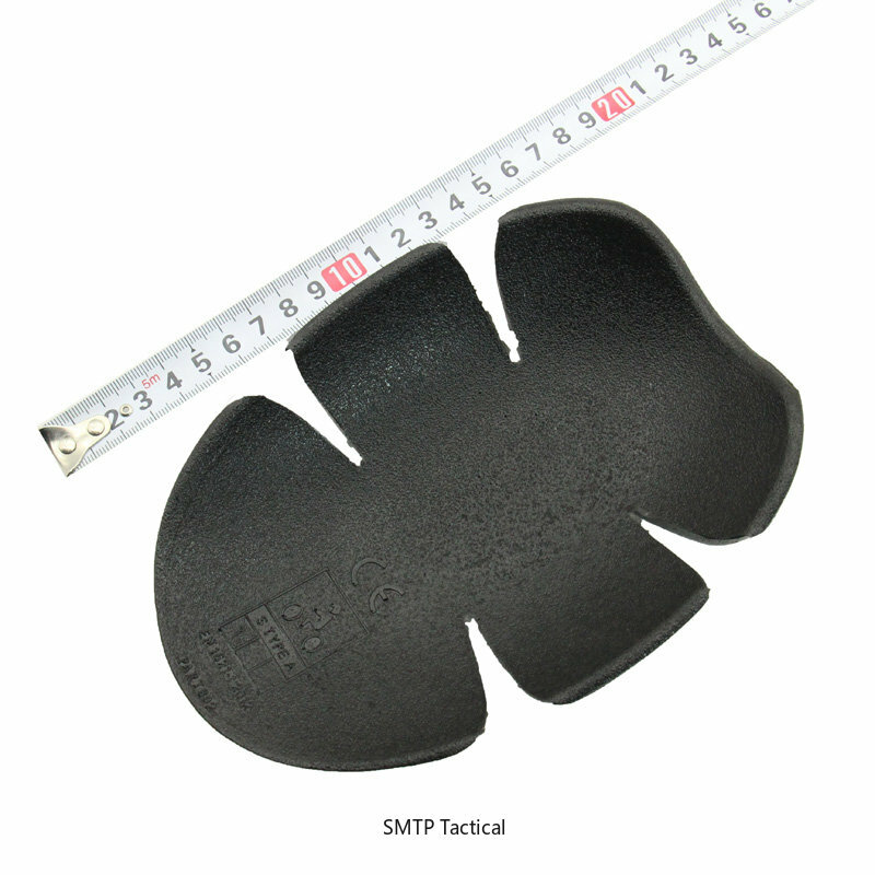 Smtp combate tomar construído-na inserção almofadas de joelho cotovelo inserção universal passou o teste ce da ue sobre 19x13cm