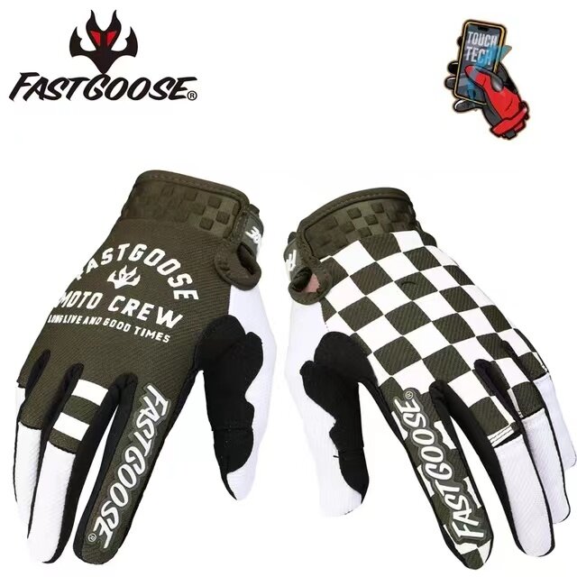 Nieuwe Mtb Mountainbike Motorfiets Racehandschoenen Mx Motorcross Handschoenen Full Finger Fietshandschoenen Fietsaccessoires 10